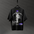 HDMX LAB Tier 03 Revenant – schwarzes Oversized Organic Cotton Tee mit Revenant-Rückenprint